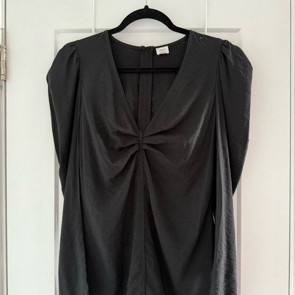 Aritzia Wilfred black puff long sleeve Freda dress - size 2 (XS - Small) - Picture 8 of 10